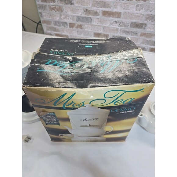 Mrs Tea by Mr Coffee 6 Cup Automatic Hot Tea Maker HTM1D **MISSING LID** - Picture 13 of 16